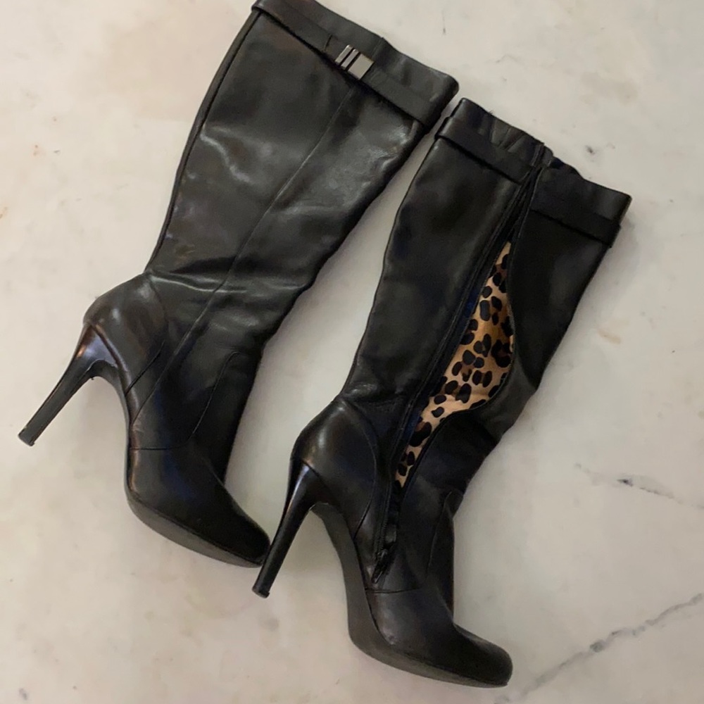 Black boots